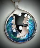 Orca pendant 2 small