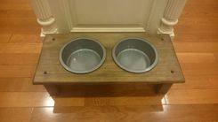 Pet Dining Table Feeding Station With Bowls For Dog Or Cat 2 small