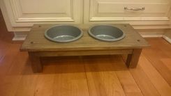 Pet Dining Table Feeding Station With Bowls For Dog Or Cat 3 small