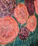 Set of prints : Peonies I, II, III 3 small