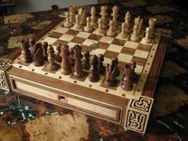 Medieval Chess Board With Copper Inlay 1 small