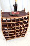 Wine Barrel Wine Rack - Alsace - Made From Retired California Wine Barrels 1 small
