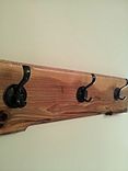 Dark Hickory 3 Coat Rack 1 small