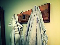 Dark Hickory 3 Coat Rack 2 small