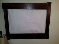 Black Walnut Rustic Picture Frame 1 small