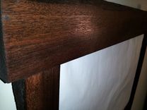 Black Walnut Rustic Picture Frame 3 small