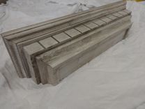 Distressed Floating Wall Shelf In Aged White 1 small