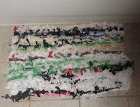 Recycled Plastic Bag Bath Bathroom Mat 5 small