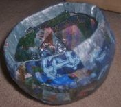 Paper Mache Decorative Bowl 2 small