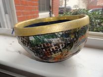 Paper Mache Decorative Bowl 5 small
