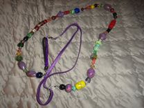 Handmade Dog Leash W/Long Stretch Cord 1 small