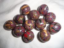 Polymer Clay Handmade Beads 3 small