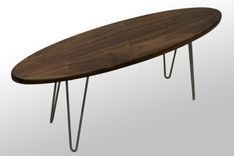 The Longboard Coffee Table: Walnut, Reclaimed Pine, Sapele & Cherry 2 small