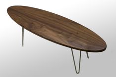 The Longboard Coffee Table: Walnut, Reclaimed Pine, Sapele & Cherry 1 small