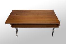 The Irving Coffee Table: Sapele 4 small
