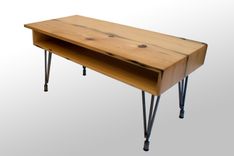 The Irving Coffee Table: Reclaimed White Pine 3 small
