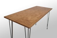 The Heller Desk: Cherry, Sapele, Walnut Or Reclaimed White Pine 1 small
