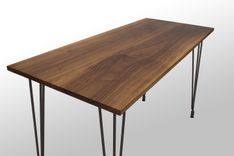 The Heller Desk: Cherry, Sapele, Walnut Or Reclaimed White Pine 4 small