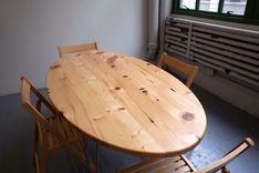 The Percy Dining Table: Reclaimed White Pine 1 small