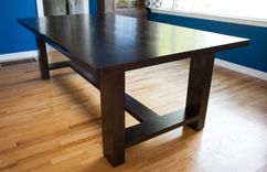 Solid Alder Dining Table 1 small