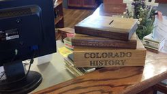 Wooden Book Donation Box Set 1 small
