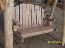 Mammoth Cedar Log Yard Swing 3 small