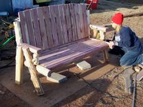 Log Bench 1 small