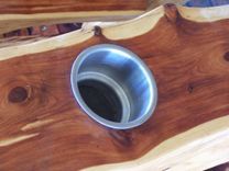 Rustic Cedar Glider Swing 2 small