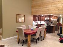 Cedar Log Dining Table 2 small