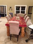 Cedar Log Dining Table 1 small