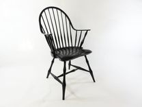 Continous Arm Windsor Chair With Bamboo Turnings 1 small