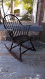 Rocking Chair Continuous Arm Windsor Chair 5 small