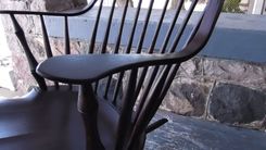 Rocking Chair Continuous Arm Windsor Chair 6 small