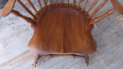 Rocking Chair. Continuous Arm Rocker Bamboo Turnings 4 small