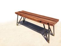 Walnut Slat Bench 1 small
