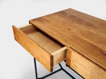 Modern Industrial 3 Drawer Desk 2 small