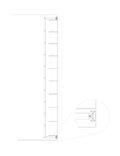 Minimal, Blackened-Steel Bookshelves With Rolling Library Ladder 4 small