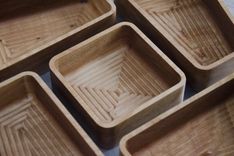 Cnc-Cut, Red Birch Serving Trays 1 small