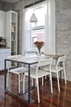 Modern-Rustic Steel And Oak Dining Table 1 small