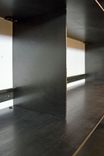 Minimal Blackened Steel Shelves. 2 small