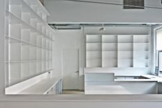 Minimal White Powder-Coated Steel Desks And Conference Table 4 small