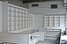 Minimal White Powder-Coated Steel Desks And Conference Table 3 small
