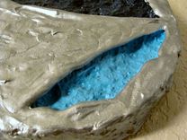 Silver Swoop Discs Wall Art 4 small