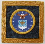 U.S. Air Force Emblem - 3d Wall Art 1 small
