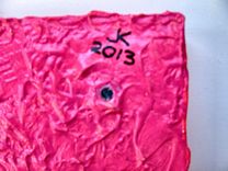 Young Girl's Bedroom Wall Plaque - Pink 5 small