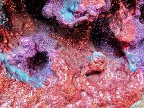Red Geode Sculpture 5 small