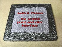 Wall Plaque Art - Smith & Wesson 1 small