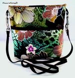 Brown Floral Handbag 2 small