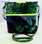 Blue Tropical Print Bag 4 small