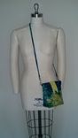 Blue Tropical Print Bag 5 small